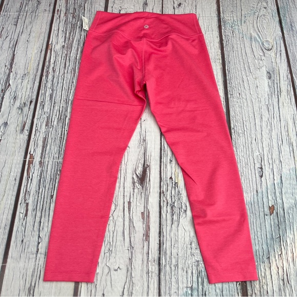 Core 10 women’s capri mid rise Leggings Pink size Medium - Picture 2 of 12
